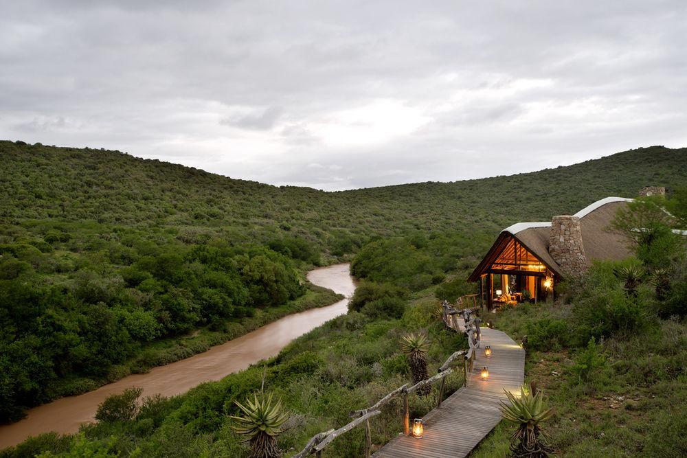 Kwandwe Private Game Reserve - Great Fish River Lodge Грейамстаун Экстерьер фото